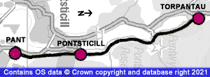 Brecon Mountain Railway Map