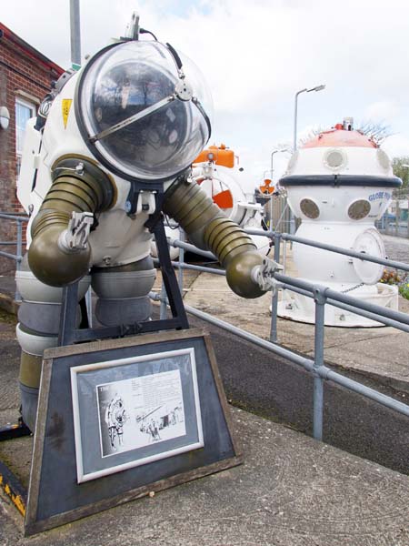 Jim Diving Suit,Royal Navy Submarine Museum,Gosport
