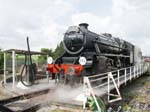 Black Five 44932 on the Turntable