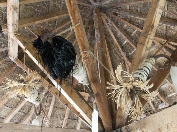 Giant Flies,Fishing Hut,Mottisfont Abbey
