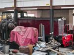 A Diesel Locomotive in the Workshop