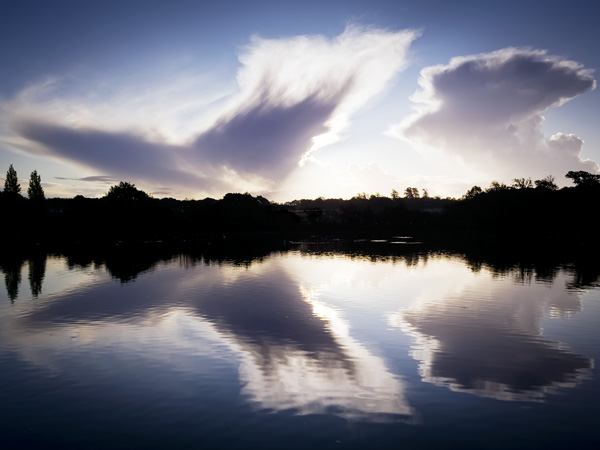 Clouds,Fareham Creek