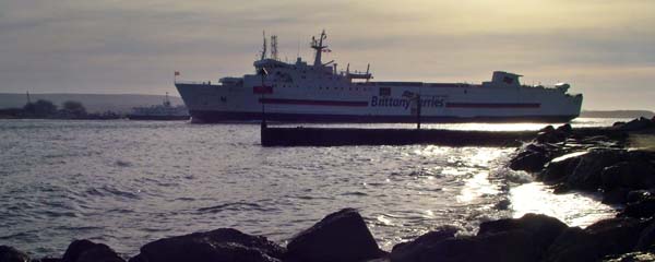 Poole,Sandbanks,Boats,Ship,Ferry,Sunset