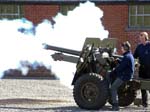 Fire! - 25 pounder WWII QF Field Gun